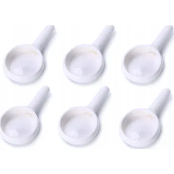 Aroma lampa Vysoce kvalitní keramický aromalampa BÍLÝ Difuzér na vonné oleje 6 Ks