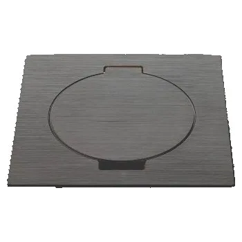 Elektrická zásuvka Lithoss Podlahová zásuvka ARPI TAIL Square tmavě šedá - gunmetal Zásuvky: 2x USB 1500mA