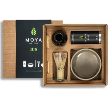 Čaj MOYA MATCHA SADA TOKIO - Traditional Matcha 30 g, Matchawan Tokio objem 350 ml