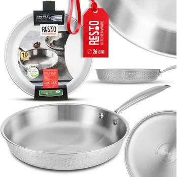 Pánev Tradiční pánev Resto TRI-PLY nerezová ocel 26 cm