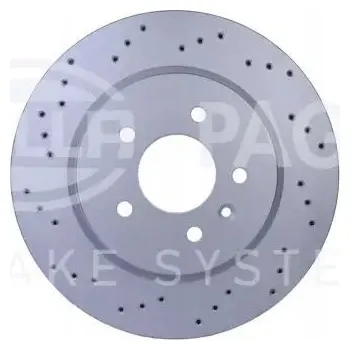 Brzdový kotouč Hella 8DD 355 126-391 Brzdový kotouč