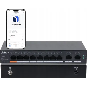 Switch SWITCH POE CS4010-8GT-60 8-PORT DAHUA