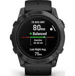 Garmin epix Pro (Gen 2) Glass - 51 mm - Gray / Black Silicone Band + Topo Czech PRO voucher (010-02804-21)