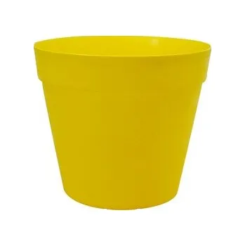 Květináč Květináč Loft 220x200 mm žlutá