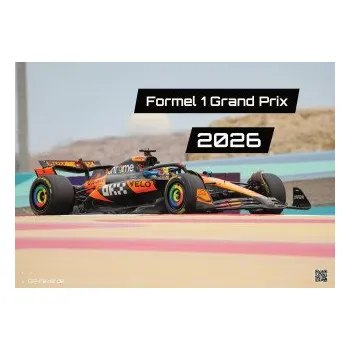 Kalendář GP-Fever.de Formel 1 - Grand Prix - 2026 - F1 Kalender DIN A2