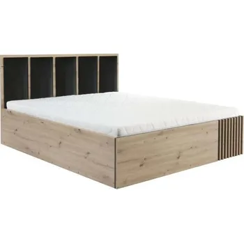 Postel Postel CALI C-16 dub artisan/černá matná 140 x 200