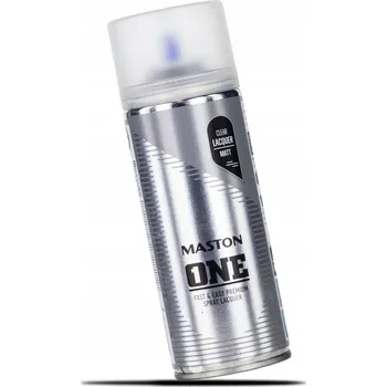 Barva ve spreji MASTON ONE BARVA LAK BEZBARVÝ OCHRANNÝ MATNÝ SPRAY MAT 400ML
