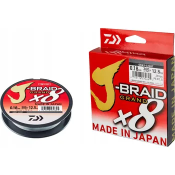 Rybářská šňůra Daiwa J- Šňůra Grand X8 0,28 mm x 135 m