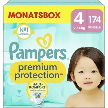 Plena Pampers Premium Protection 9-14 kg (174 ks) (8006540705612)
