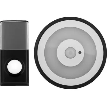 Zabezpečení domácnosti WG Wireless Door Bell/Blue Light (11074) černý