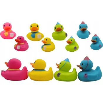 Hračka Gumové kachničky hračky do vany BAREVNÉ