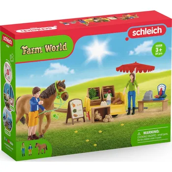 Figurka Schleich Pojízdný farmářský trh 42528