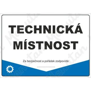 Kancelář Technická místnost, plast 210 x 148 x 0,5 mm A5