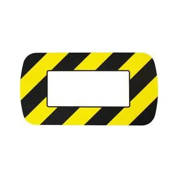 Kancelář Podlahové značení, 20 x 31 cm, červené