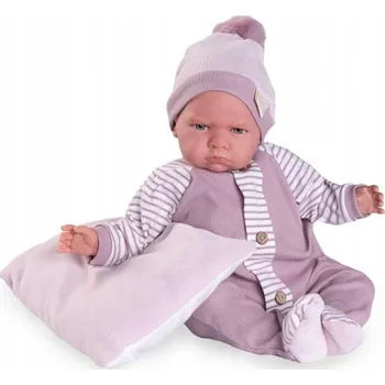 Panenka PANENKA ŠPANĚLSKÁ PANENKA REBORN BERTA 52 CM