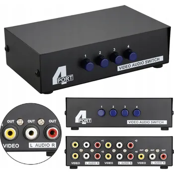 Switch Přepínač RCA ARTHON 3D3-04-203