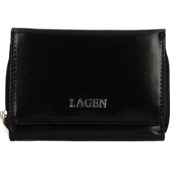 Peněženka dámská peněženka kožená 50453 - černá - BLK