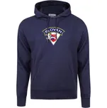 Kappa LOGO NATHAN HC SLOVAN ÚSTÍ mikina tmavě modrá M