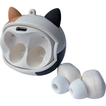 Sluchátka Lazerbuilt Squishmallows Spin TWS - Cam (TWSSQM-SPIN-CAM) bílá