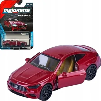 autíčko MAJORETTE MERCEDES-AMG CLE 53 CLE53 ČERVENÝ 1:64 NOVÝ MODEL KOVOVÝ