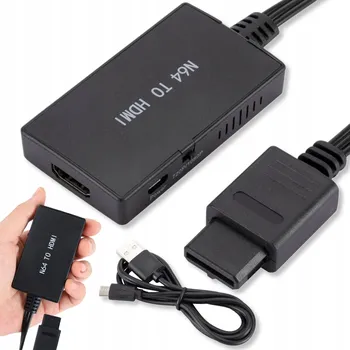 Bezpečnostní kamera Konvertor N64 SwiatKabli 3F4-04-882 pro Nintendo 64