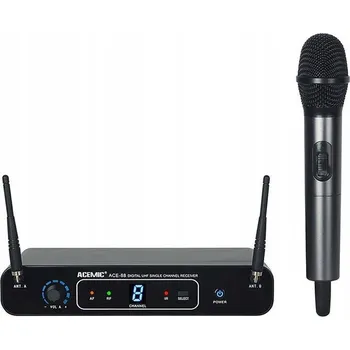 Mikrofon ACEMIC ACE-88 BEZDRÁTOVÝ MIKROFONNÍ SYSTÉM