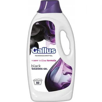 Prací prostředek Gallus Černý prací Gel 47 praní 2 l