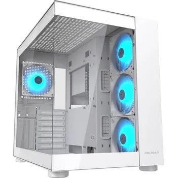 PC skříň Cougar FV150 RGB Dual-Chamber (CGR-5KA1W-RGB) bílá