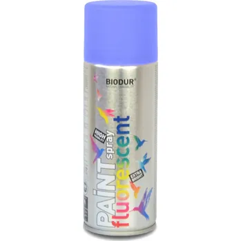 Barva ve spreji BIODUR FLUORESCENČNÍ SMALT VE SPREJI 400ML MODRÝ