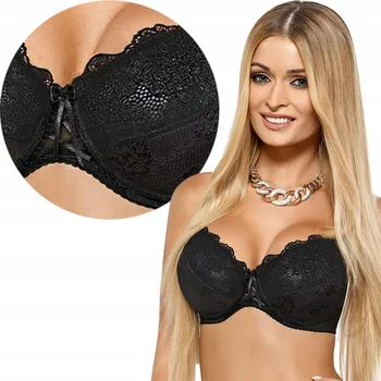 Podprsenka Paripari push-up podprsenka černá velikost 90E