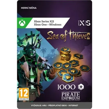 Počítačová hra Microsoft Sea of Thieves Seafarer&#039;s: Ancient Coin Pack - 1000 Coins - elektronická licence (7LM-00047)