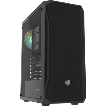 PC skříň PC skříň Fury SHOBO SH4 RGB Midi Tower, Window,