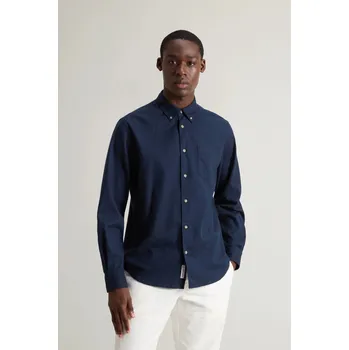KOŠILE WOOLRICH LIGHT FLANNEL SHIRT MELTON BLUE