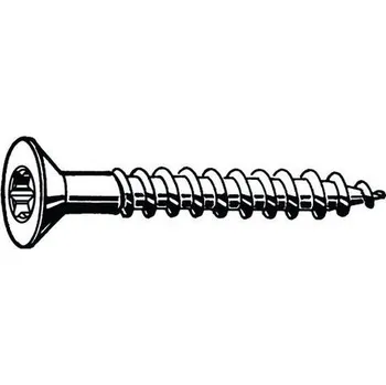 Šroub do dřevotřísky se zápustnou hlavou s T-hvězdicí drážkou Ocel Pozinkované 3,5X16MM