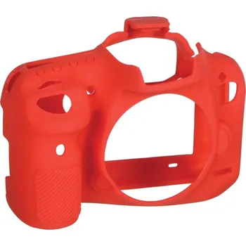 EASYCOVER silikonové pouzdro pro Canon EOS 7D Mark II červené