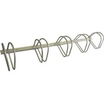 stojan na kolo Venkovní nástěnný stojan na kolo Greg, pro 5 kol