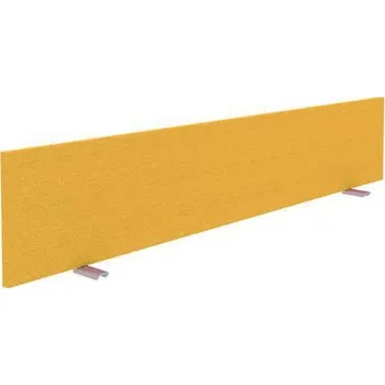 Psací stůl Stolový paraván Alfa 630, 160 x 30 cm, žlutá