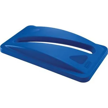 Odpadkový koš Víko na odpadkové koše Rubbermaid Slim Jim, 60 a 87 l, modré