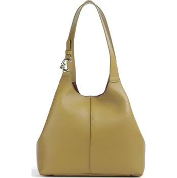 Coccinelle C-Easy - Velká kabelka v olivová, kůže, 50553369 | Kabelky pro ženy & muže