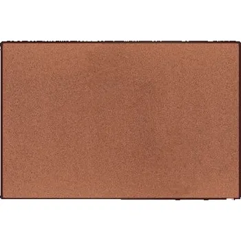 Kancelář Korková tabule boardOK, 180 x 120 cm, hnědá
