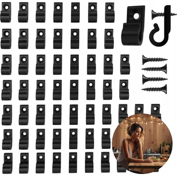 Obraz Háček 60x na světýlka, kabely, dekorace, girlandy