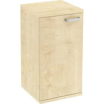 Šatní skříň Nízká úzká skříň Abonent, 77,4 x 40 x 40 cm, s dvířky - levé provedení, dezén javor