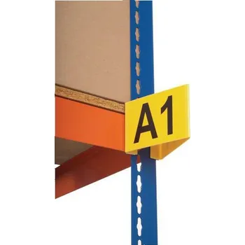 Kancelář Manutan Expert informační štítky na regály, magnetické