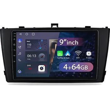 Auto Hi-Fi Autorádio Junsun multimédia pro Toyota Avensis 2008-2015 4+64GB