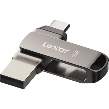 Ukládání dat Lexar JumpDrive D400 Dual, 128GB (LJDD400128G-BNQNG) šedý