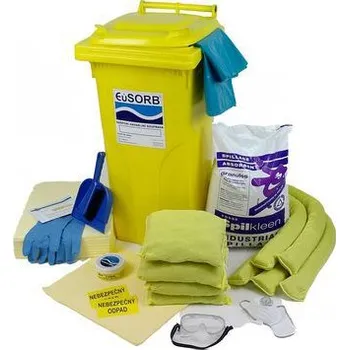 Havarijní souprava Havarijní souprava, chemická, sorpční kapacita 85 l