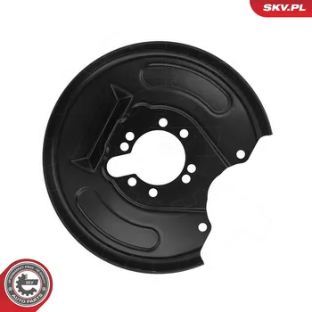 Brzdový kotouč Ochranný plech proti rozstřikování, brzdový kotouč ESEN SKV 57SKV789