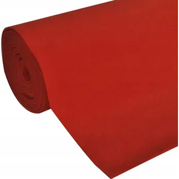 Koberec Červený koberec 1 x 10 m, velmi těžký, 400 g/m2