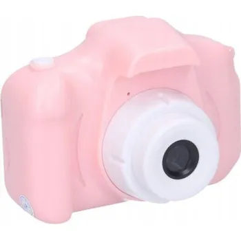 Digitální kompakt Wiky Dětský digitální fotoaparát růžový Foto 48Mpx Video Full HD