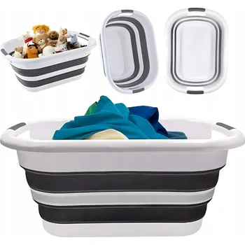 Koš na prádlo Koš na prádlo ViO 26 l bílý, šedý